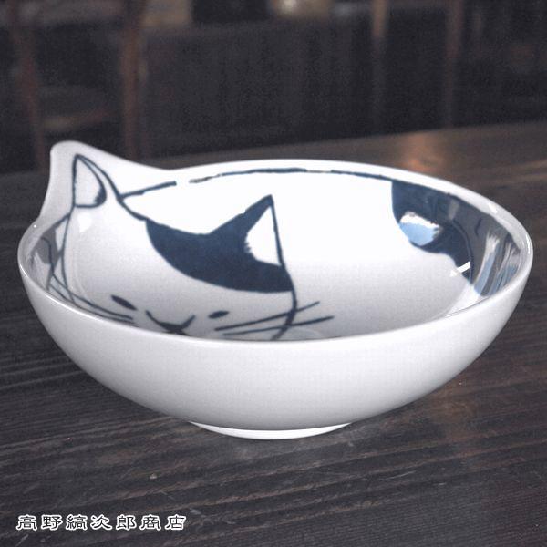 大鉢 familyneco鉢 おおねこばち 波佐見焼 CAT 雑貨 プレート 食器  F |  | 06