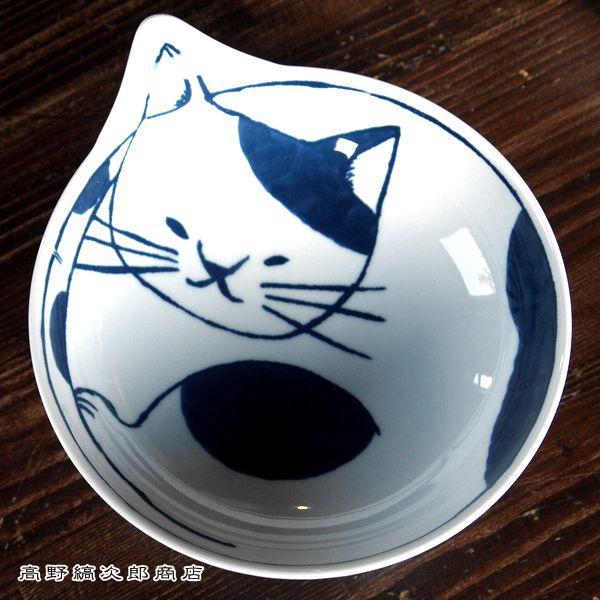 大鉢 familyneco鉢 おおねこばち 波佐見焼 CAT 雑貨 プレート 食器  F |  | 03