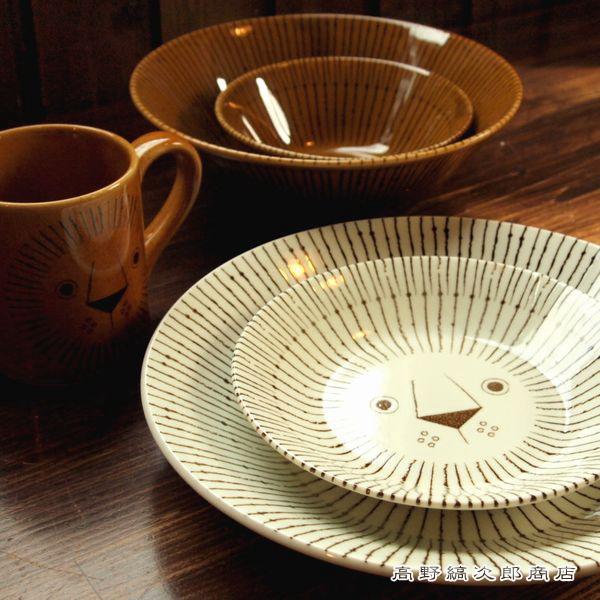 Mikkeらいおん マグカップ プレートS ブラウン 茶 CAT コーヒーカップ 食器 F | 