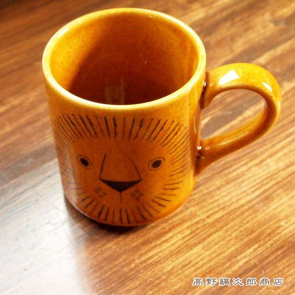 【ギフト】Mikkeタオル付きミッケセット らいおん BR ブラウン 茶 CAT 雑貨 食器 マグカップ 小皿 F |  | 15