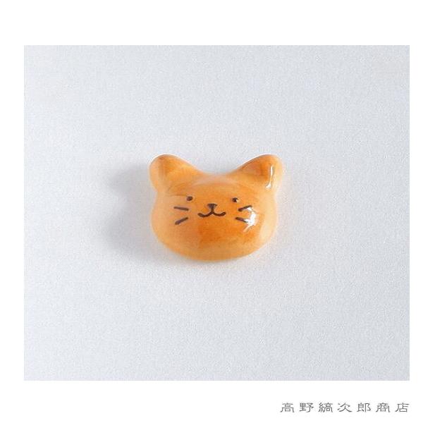 動物丸パン箸置き イホシロ窯 美濃焼 猫雑貨 CAT食器【レターパックプラス可8個まで】【レターパックライト可4個まで】C |  | 11