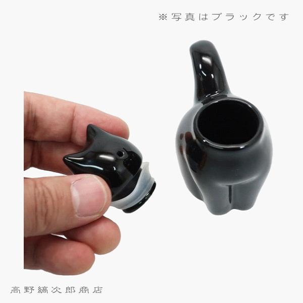 ネコ 醤油さしS ホワイト CAT  猫 食器  F |  | 04