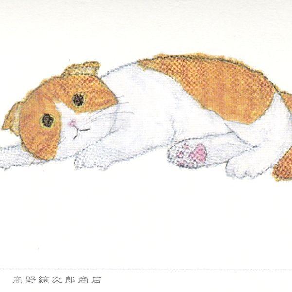 米津祐介大小２種の一筆箋 ネコ CAT 猫【レターパックプラス可20個まで・レターパックライト可10個まで・メール便可5個まで】B |  | 10