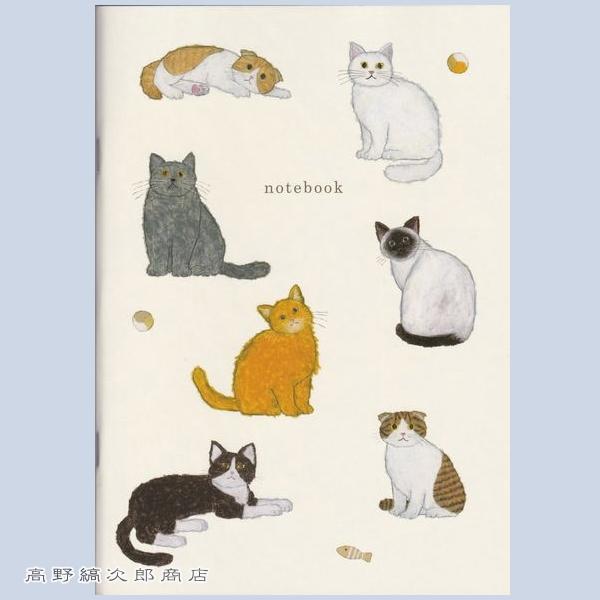 米津祐介A5ノート ネコ CAT 猫【レターパックプラス可20個まで・レターパックライト可10個まで・メール便可5個まで】B | 