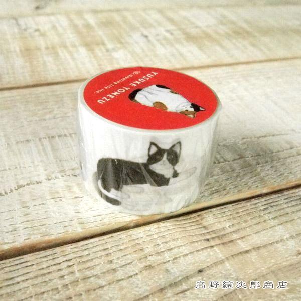 米津祐介マスキングテープ 日本猫28mm CAT  キャット ねこ【レターパックプラス可2個まで】E | 