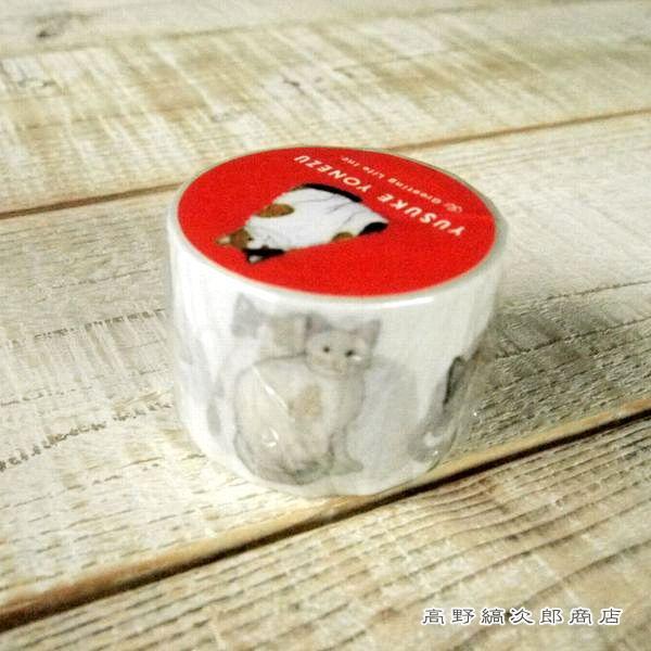 米津祐介マスキングテープ 日本猫28mm CAT  キャット ねこ【レターパックプラス可2個まで】E |  | 02