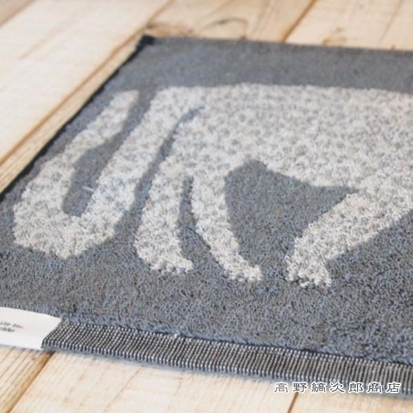 ミロコマチコハンドタオル ヒョウ ブラック 黒 グレー 猫 【レターパックプラス可8個まで】【レターパックライト可4個まで】C |  | 13