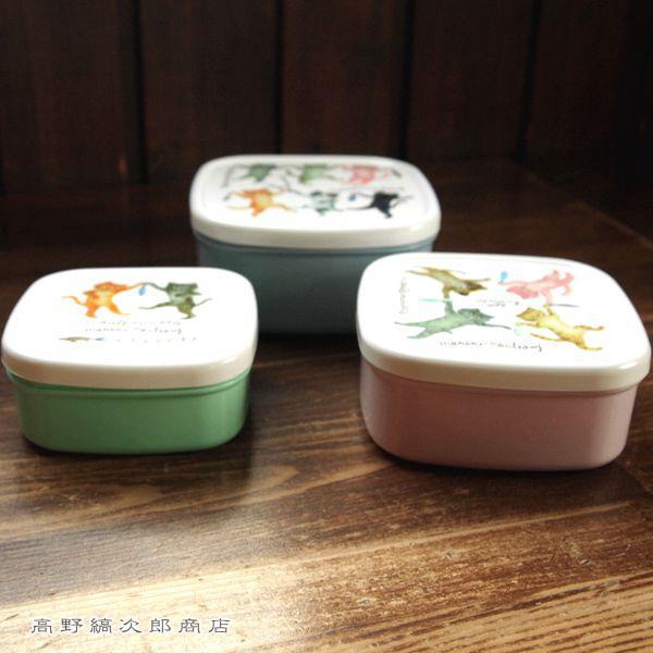 E.minette 3Pシール容器 S スカイブルー 3個セット 保存容器 タッパー  ecoute!.minette エクート【レターパックプラス可2個まで】E |  | 01