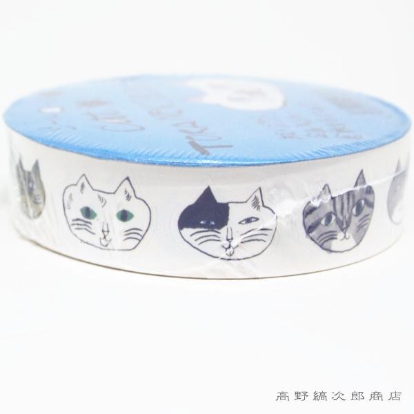 トラネコボンボンシールロール 18mm ネコ  CAT 猫【レターパックプラス可8個まで】【レターパックライト可4個まで】C |  | 04