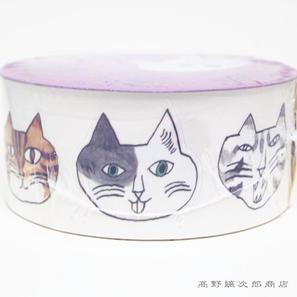 トラネコボンボンシールロール 30mm CAT ねこ  猫【レターパックプラス可2個まで】E |  | 06