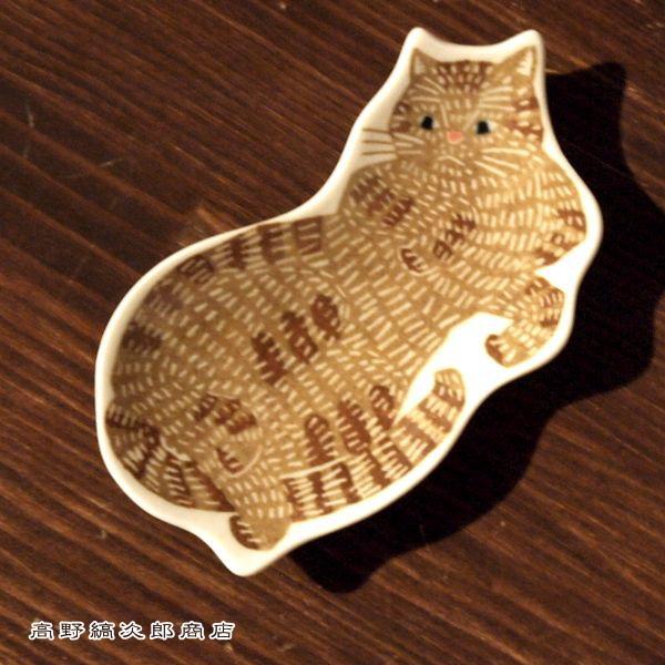ネコ皿 KATAKATA印判手豆皿 黒猫 CAT 雑貨 プレート 食器  F |  | 02