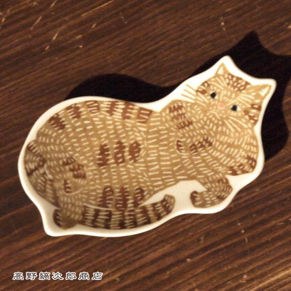 ネコ皿 KATAKATA印判手豆皿 黒猫 CAT 雑貨 プレート 食器  F |  | 12