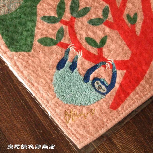 moritaMiW モコモコ ドウブツ ハンカチ No.2 ハンカチ 1枚【レターパックプラス可8個まで】【レターパックライト可4個まで】C |  | 01