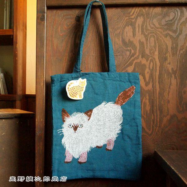 松尾ミユキ トートバッグ No.1  バッグ 1個 cat 猫 雑貨【レターパックプラス可2個まで】E |  | 11