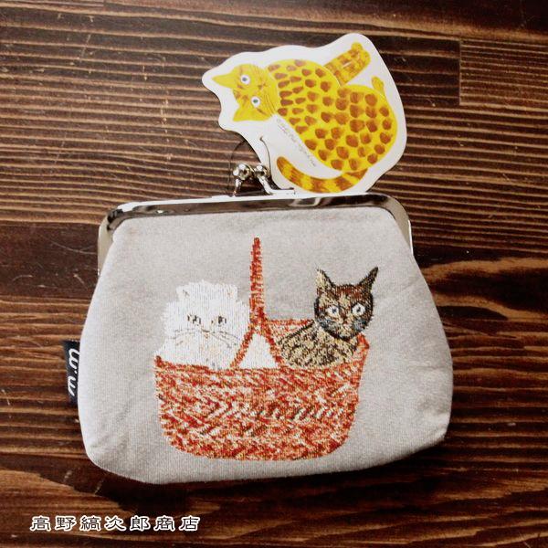 松尾ミユキ ミニボートバッグ・ポーチ GY 1個 cat 猫 雑貨【レターパックプラス可2個まで】E |  | 02