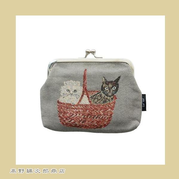 松尾ミユキ ミニボートバッグ・ポーチ GY 1個 cat 猫 雑貨【レターパックプラス可2個まで】E |  | 14
