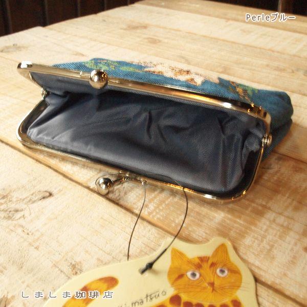 松尾ミユキ がま口ポーチ 猫 CAT ねこ 猫【レターパックプラス可8個まで】【レターパックライト可4個まで】C |  | 15