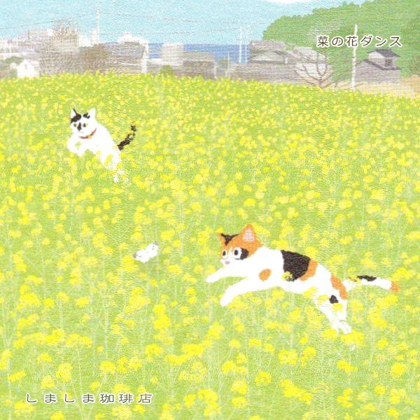 たびネコポストカード 1枚 春の風景 猫 はがき【レターパックプラス可40個まで・レターパックライト可20個まで・メール便可10個まで】A |  | 10