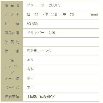 アウトレット! キントー SCS-02-BR-CGY ブリューワー 2CUPS クリアグレー 1〜2杯用 KINTO コーヒー 雑貨 珈琲 F |  | 02