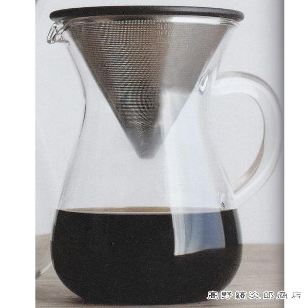 アウトレット! キントー SCS-04-CC-ST コーヒーカラフェセット600ml ステンレス 1〜4杯用 KINTO コーヒー 雑貨 珈琲 F | 
