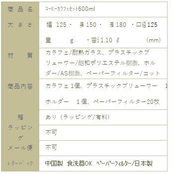 アウトレット! キントー SCS-04-CC-PL コーヒーカラフェセット600ml プラスチック 1〜4杯用 KINTO コーヒー 雑貨 珈琲 F |  | 13