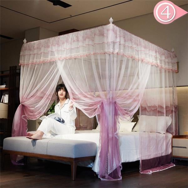 50 Off 宮廷蚊帳 高級感 グラデーション 四角い頂 三開き方 装飾用 ロマンチック 4色 レース プリンセス 防虫防蚊 寝具 お姫様気分 リボン 装飾用 全日本送料無料 Blog Lonolife Com