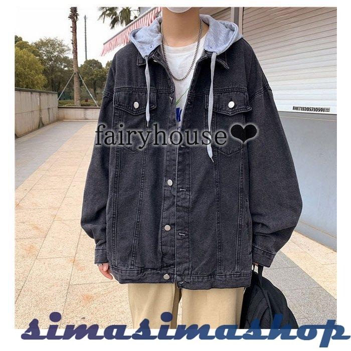 超安い ジャケット デニムジャケット デニム パーカー メンズgジャン フード付き ジャケット メンズ Gジャン デニムジャケット デニムパーカー フード付き ストリート ビッグシルエット メンズファッション カジュアル韓国風 秋服 アウター Www Threeriversofs Com
