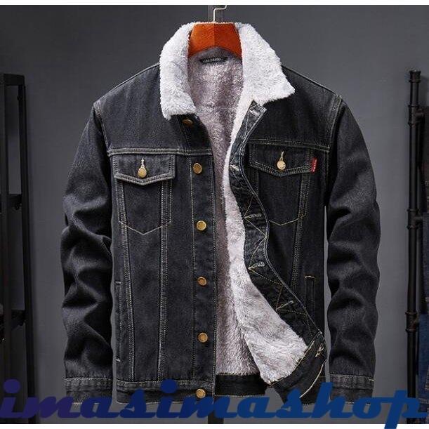 激安特価 ジャケット ボアデニムジャケット メンズ Gジャン ジージャン アウター ボア ボアデニムジャケット メンズ Gジャン ジージャン アウター ボアgジャン ブルゾン 裏ボア ジャケット ヴィンテージ 防寒服 冬物 ブラック 全店2点 Www Threeriversofs Com