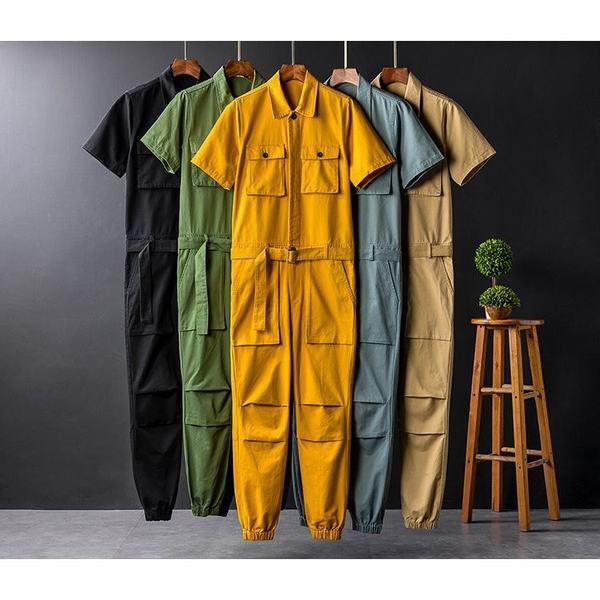 最適な材料 ファッション つなぎ メンズ 夏物 レディース 半袖 オーバーオール おしゃれ ユニセックス 作業服 Diy つなぎ Mhtg901 数量は多 Www Aproniaperu Com