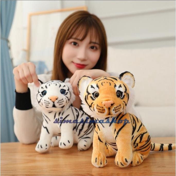 寅ぬいぐるみ 干支 かわい タイガー 置物 本物そっくり 子虎 可愛い 癒し系 動物 モデル 撮影道具 インテリア 保育園 動物園 子供へ 誕生日 贈り物 出産祝い Sima Simasimashop 通販 Yahoo ショッピング