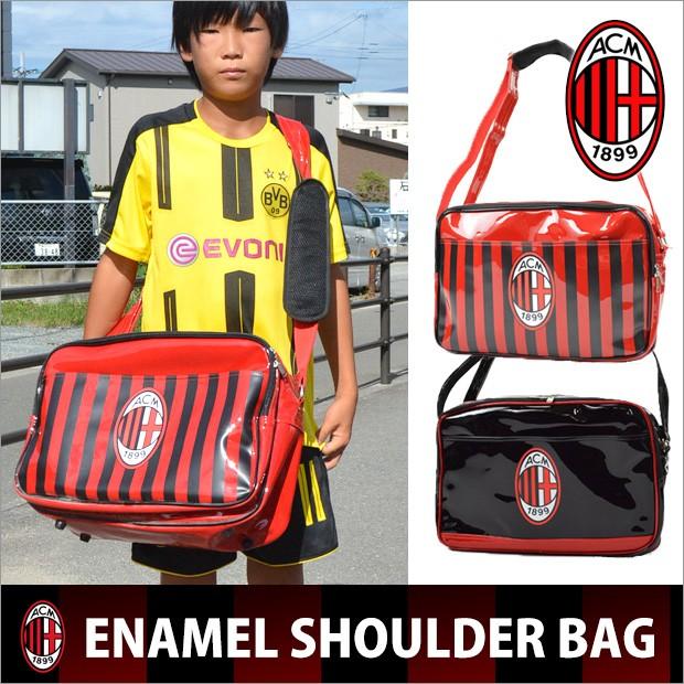 宅配便送料無料 ショルダーバッグ Acミラン キッズ スポーツ エナメル バッグ スポーツ ショルダーバッグ ショルダー バッグ スポーツ サッカー 男の子 Acm 009 シメファブリック 通販 Yahoo ショッピング