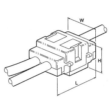 エレクトロタップ　5個セット　CL-2218T　赤　JST　中継接続用コネクタ CLシリーズ 　電装用　0.3〜0.75sq　定格300V　AC　DC｜simo-store｜06