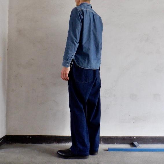 【期間限定ポイント5倍】Ordinary fits オーディナリーフィッツ JAMES FATIGUE DENIM ONE WASH 101JOWの画像