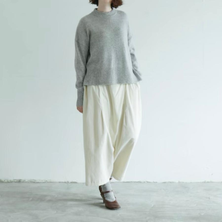 【エシカルプラス】定価13,200円 NARU(ナル) タスマニアラムコモドニット 650600 |  | 06