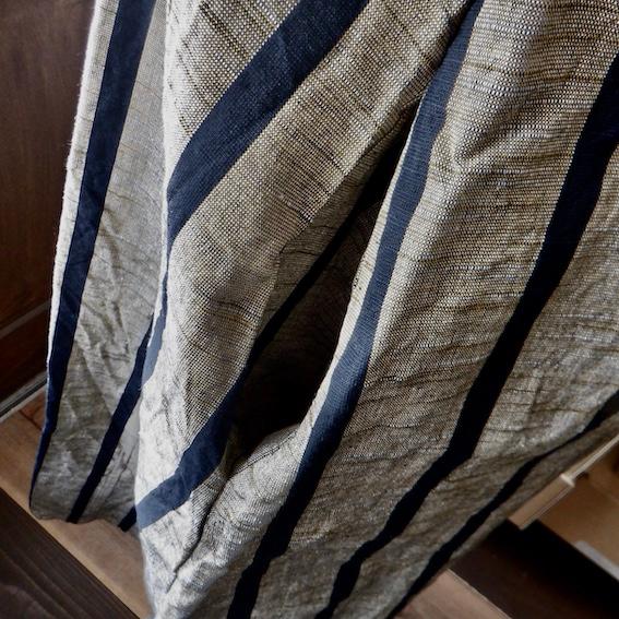 YAMMA ヤンマ産業 会津木綿ジレ風ワンピース AGL-OP 2 colors : Simon