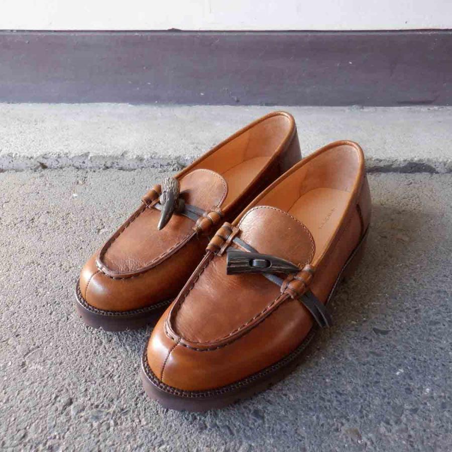 hender scheme horn loafer 茶 5 ローファー hender scheme horn loafer 茶 5 ローファー - メルカリ