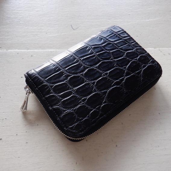 未使用 ITTI CRISTY STUFFING MID WLT クロコ 財布 CRISTY STUFFING MID WLT.5｜HCP社ヌメクロコ使用｜自然な経年