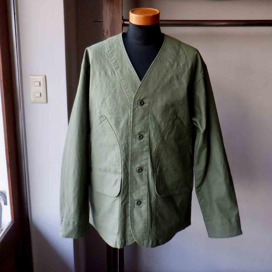 【SALE】kelen ケレン NO COLLAR HUNTING JACKET "RENNIE" ノーカラーハンティングジャケット　レニー　２　colors｜simonsandco｜03