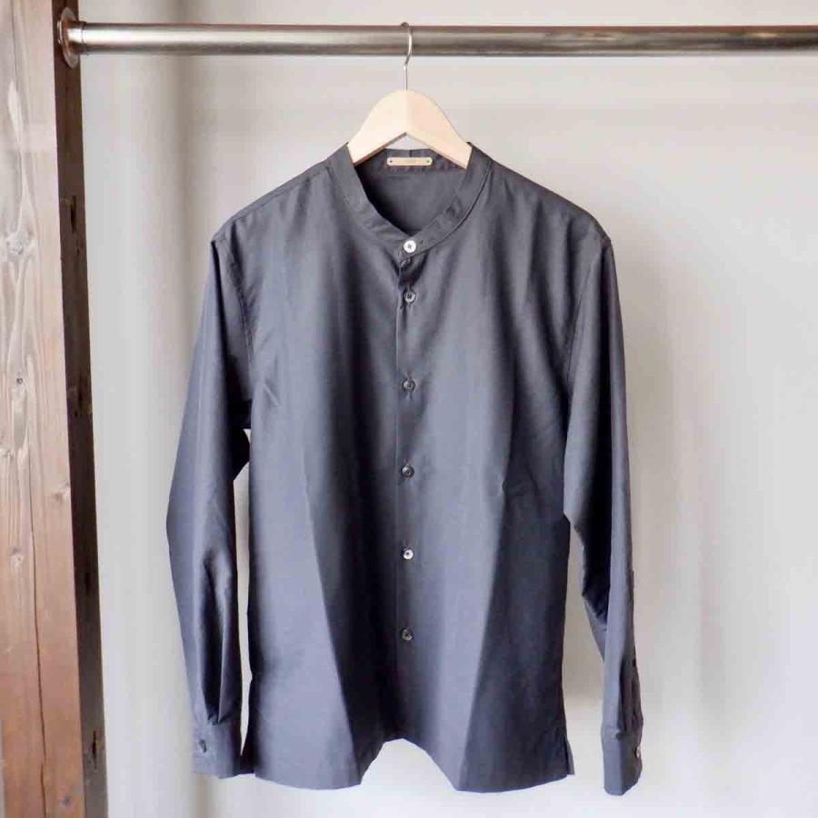 【エシカルプライス】定価15,180円 LA MOND. ラモンド BAND COLLAR SHIRT バンドカラーシャツ 4 colors LM-S-035 |  | 02