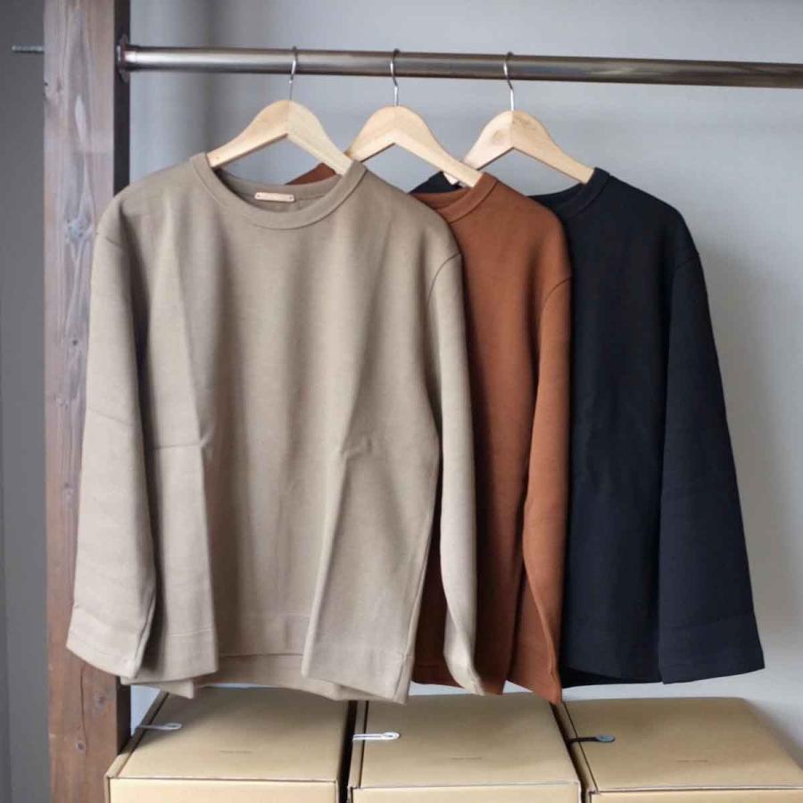 【エシカルプライス】定価9,900円 LA MOND. ラモンド Rib W / Face Pullover リブダブルフェイスプルオーバー 3 colors | 