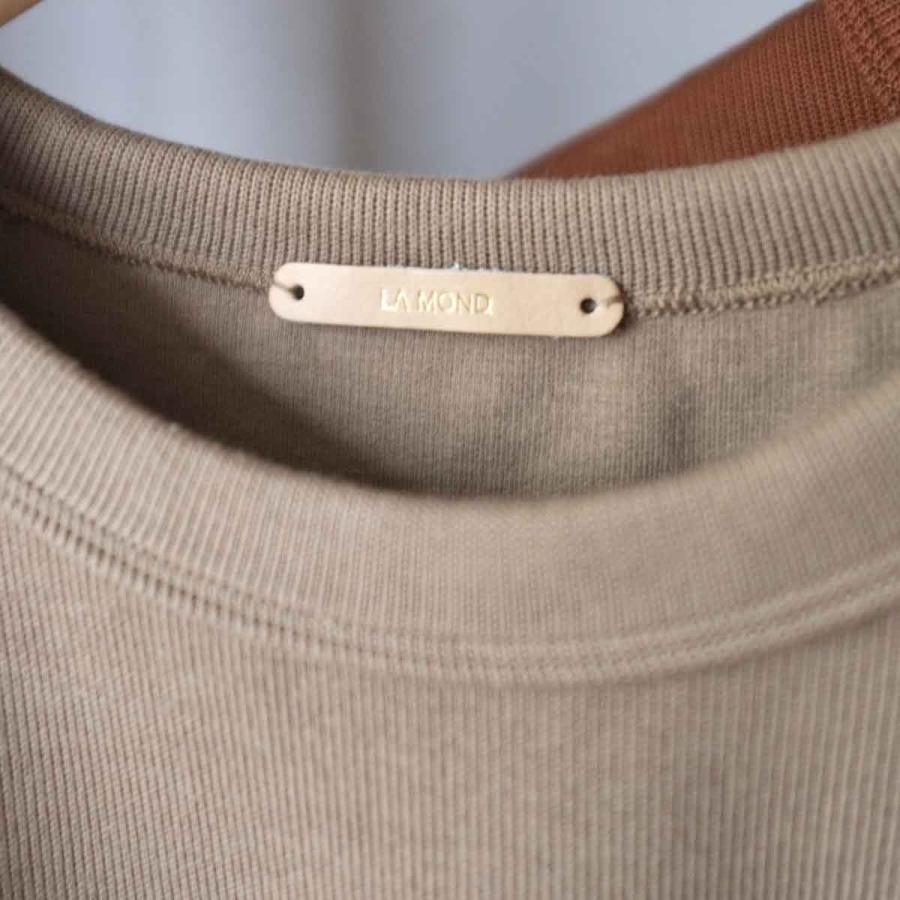 【エシカルプライス】定価9,900円 LA MOND. ラモンド Rib W / Face Pullover リブダブルフェイスプルオーバー 3 colors |  | 10