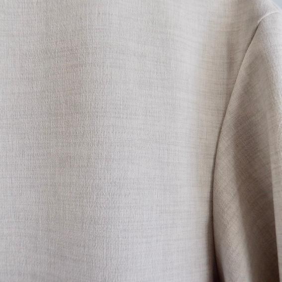 【期間限定ポイント10倍】LA MOND. ラモンド SHARI JACKET no collar シャリジャケット 5 colors LM-O-113 |  | 11