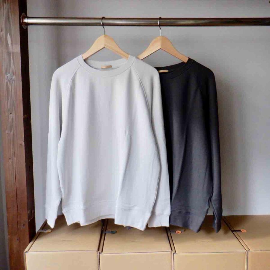 【エシカルプライス】定価13,200円 LA MOND. ラモンド RAGLAN SLEEVE CLASSY URAKE ラグランスリーブクラッシー裏毛 2 colors LM-C-134 | 