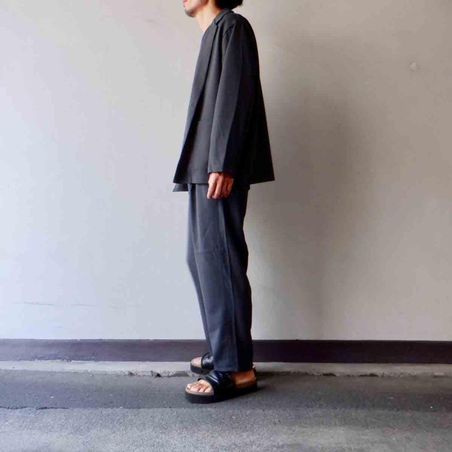 【エシカルプライス】定価27,500円 LA MOND. ラモンド KARSEY STRETCH WIDE JACKET カーシーストレッチワイドジャケット 2 colors LM-O-089 |  | 11