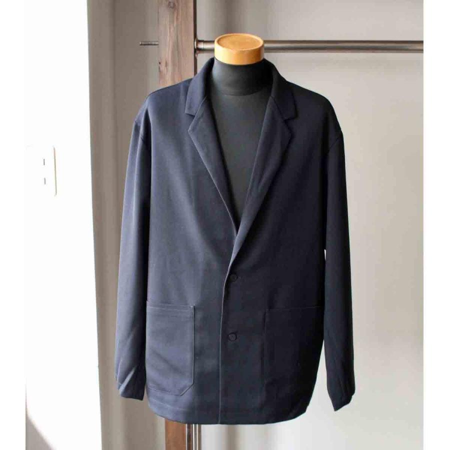 【エシカルプライス】定価27,500円 LA MOND. ラモンド KARSEY STRETCH WIDE JACKET カーシーストレッチワイドジャケット 2 colors LM-O-089 |  | 05