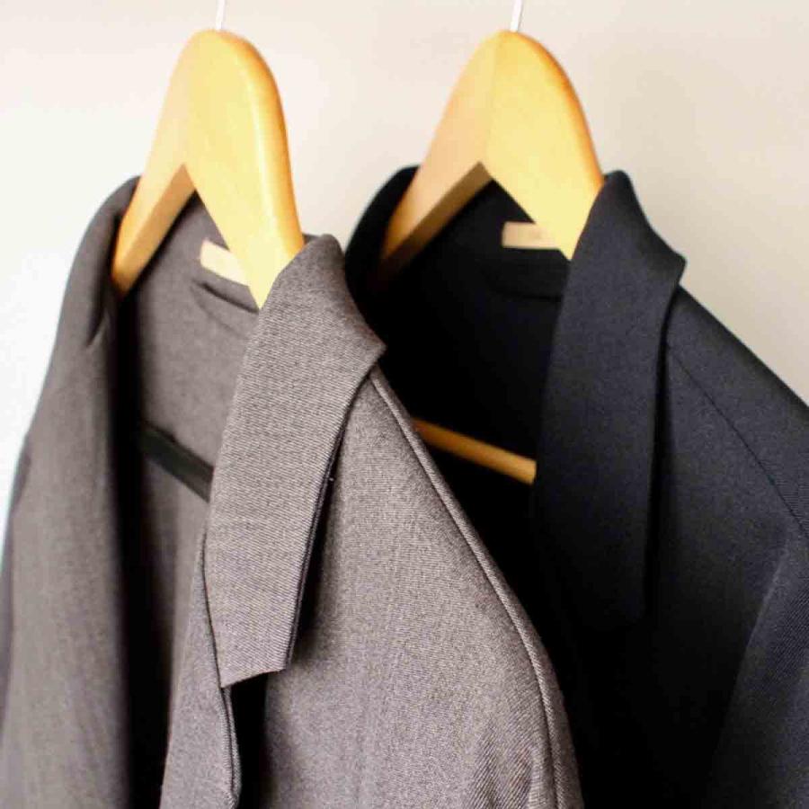 【エシカルプライス】定価27,500円 LA MOND. ラモンド KARSEY STRETCH WIDE JACKET カーシーストレッチワイドジャケット 2 colors LM-O-089 |  | 09