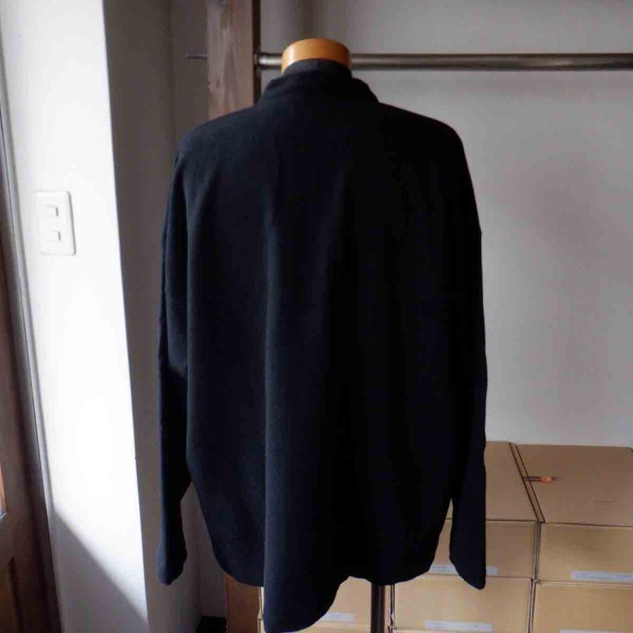 【エシカルプライス】定価31,680円 LA MOND. ラモンド STAND SHAWL COVERALL スタンドショールカバーオール black LM-O-092 |  | 02