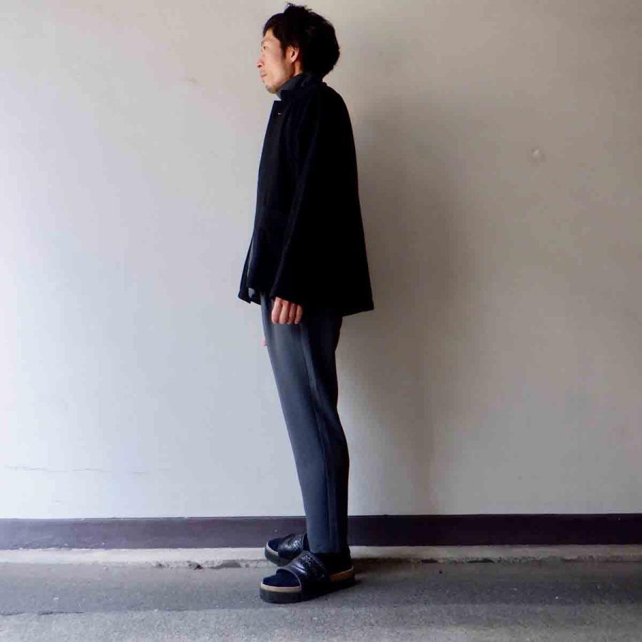 【エシカルプライス】定価31,680円 LA MOND. ラモンド STAND SHAWL COVERALL スタンドショールカバーオール black LM-O-092 |  | 05