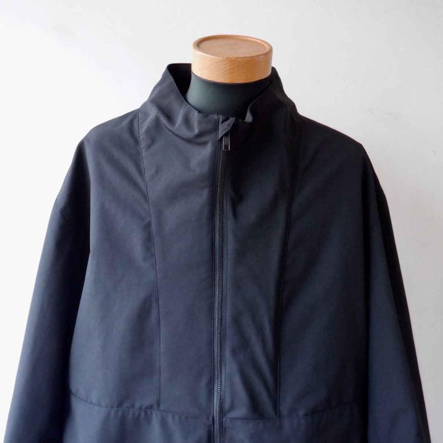 再入荷】LA MOND. ラモンド STAND NECK WIDE BLOUSON スタンド