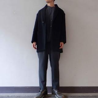 SALE】LA MOND. ラモンド WOOL DOUBLE FACE COAT LM-O-116 : Simon 